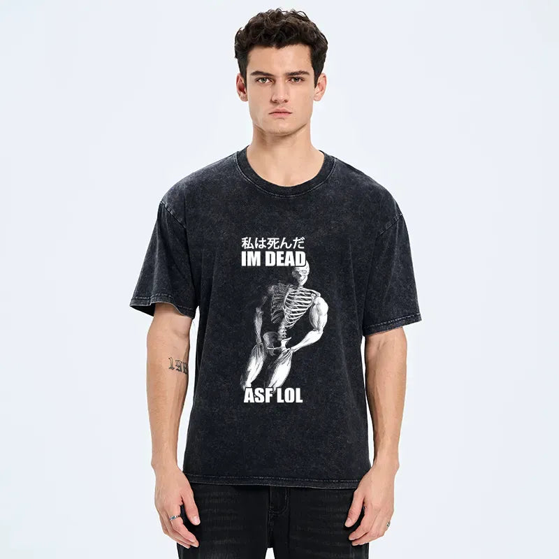 japanese vintage washed t-shirt