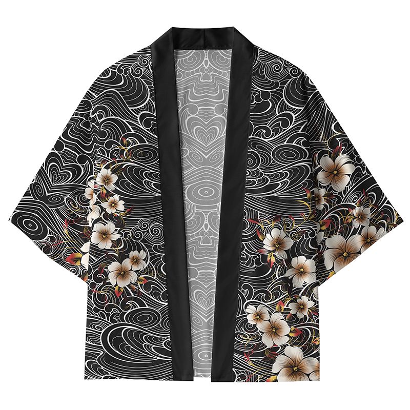 Japanese kimono cardigan for daily wear