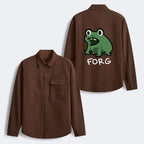 Japanese Corduroy Work Jacket for Men