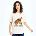 Funny Unisex Cotton T-Shirt for Daily Wear