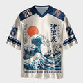 Breathable Japan Ukiyo-e Jersey for Summer