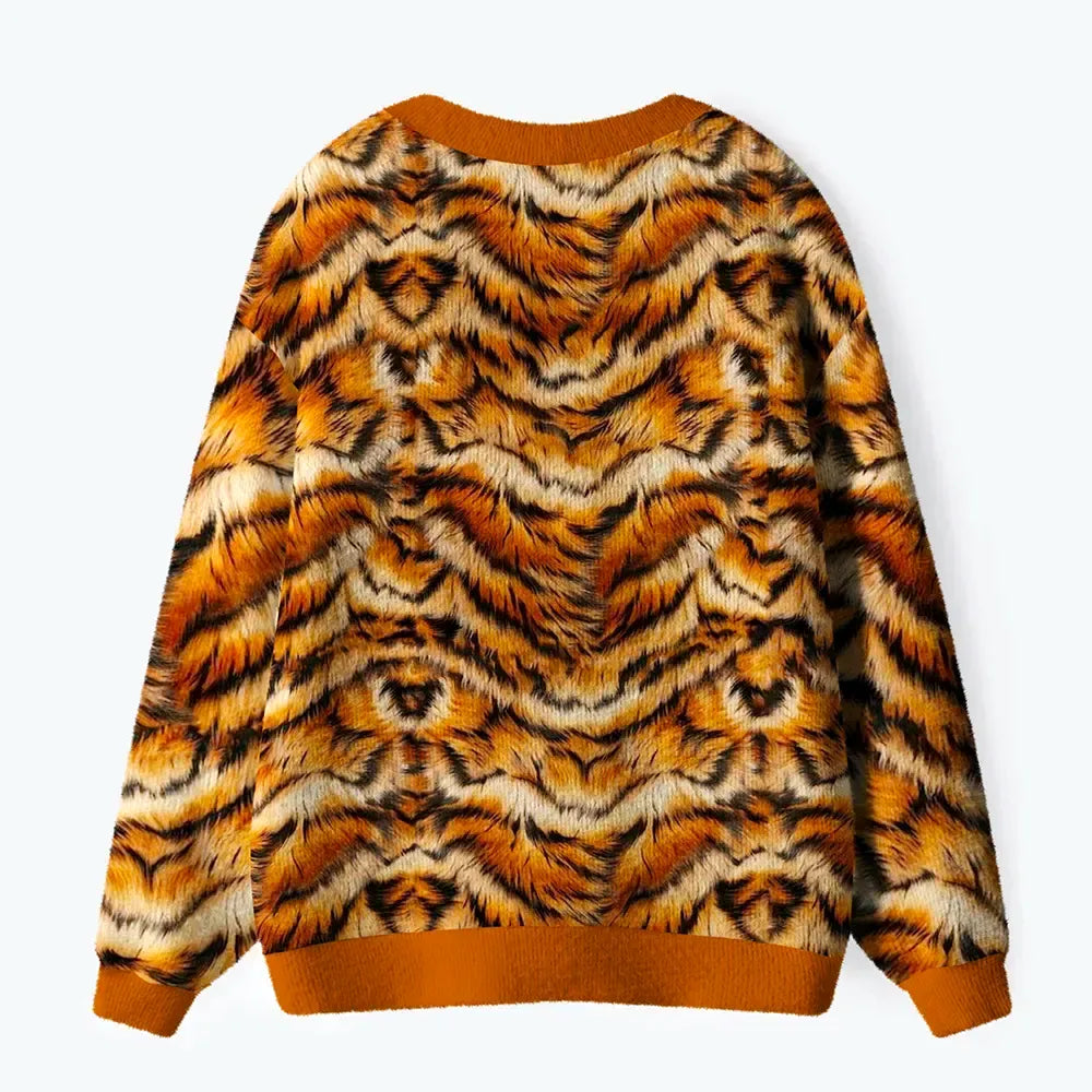 Unisex Tiger Cardigan for Casual