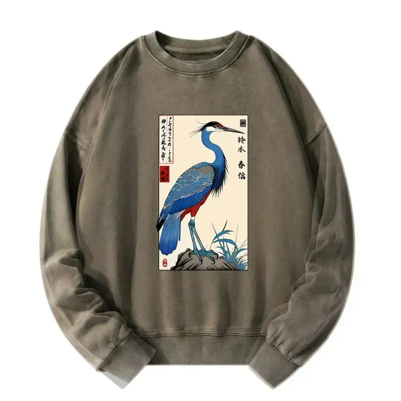 Kyoto-Lion Unisex Sweatshirt for Daily Wear