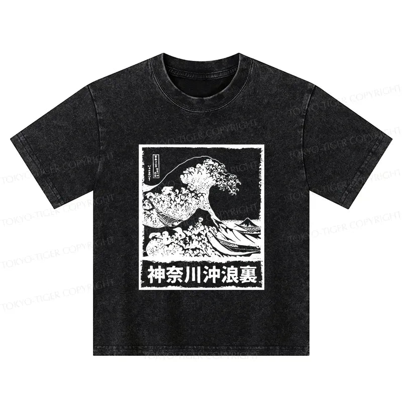 Kyoto lion wave kids t-shirt