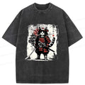 Retro Cat T-Shirt for Daily Wear