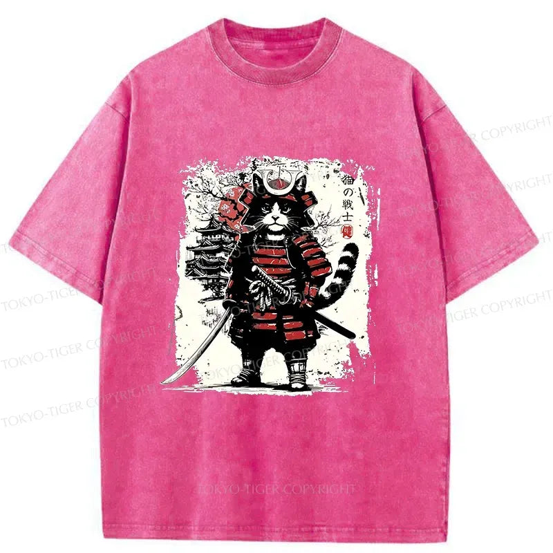 Retro Cat T-Shirt for Daily Wear