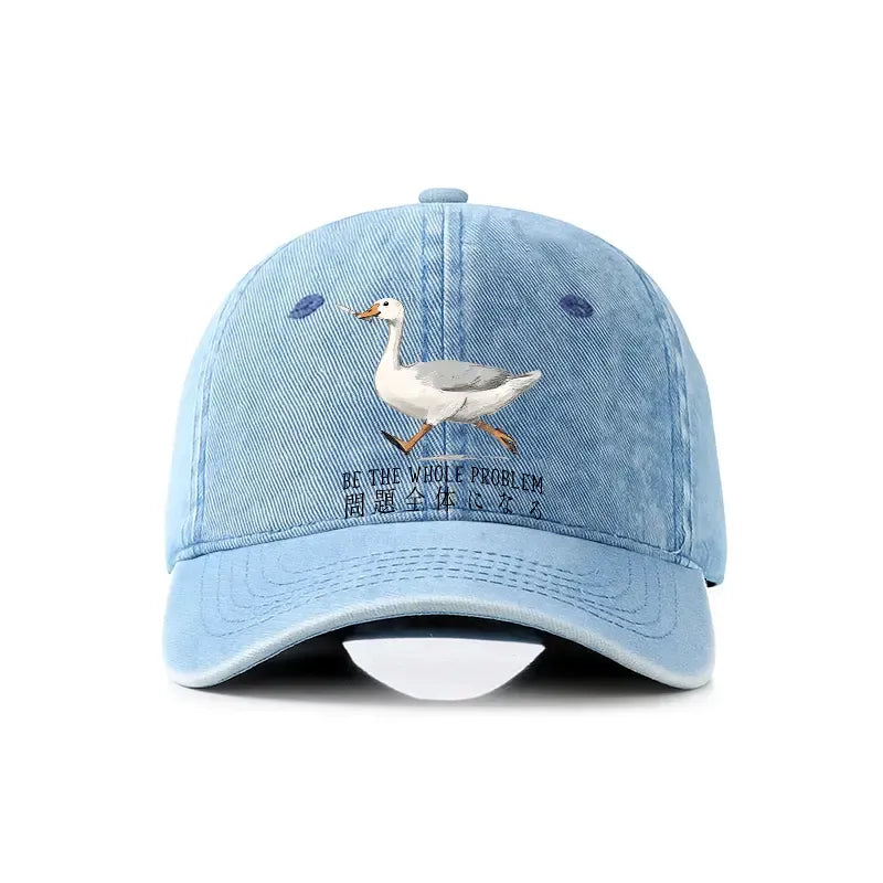 Vintage Japanese Denim Cap for Daily Wear