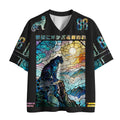 Japanese Art Mesh Jersey for Daily Wear