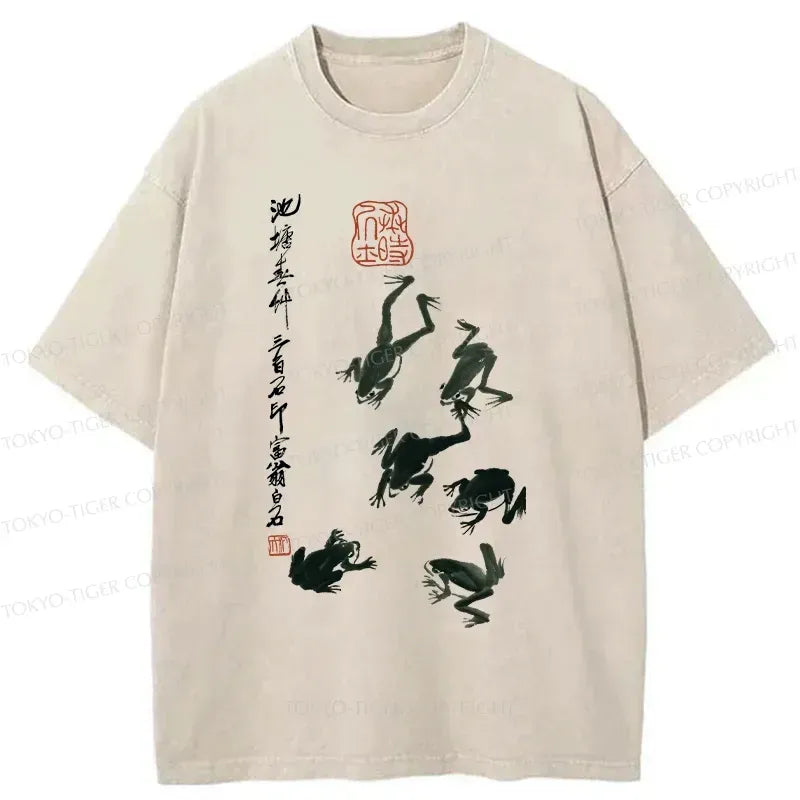 Retro Kyoto Frog Tee Best Seller