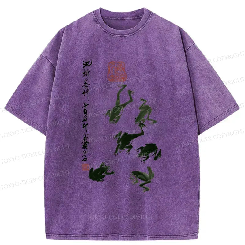 Retro Kyoto Frog Tee Best Seller