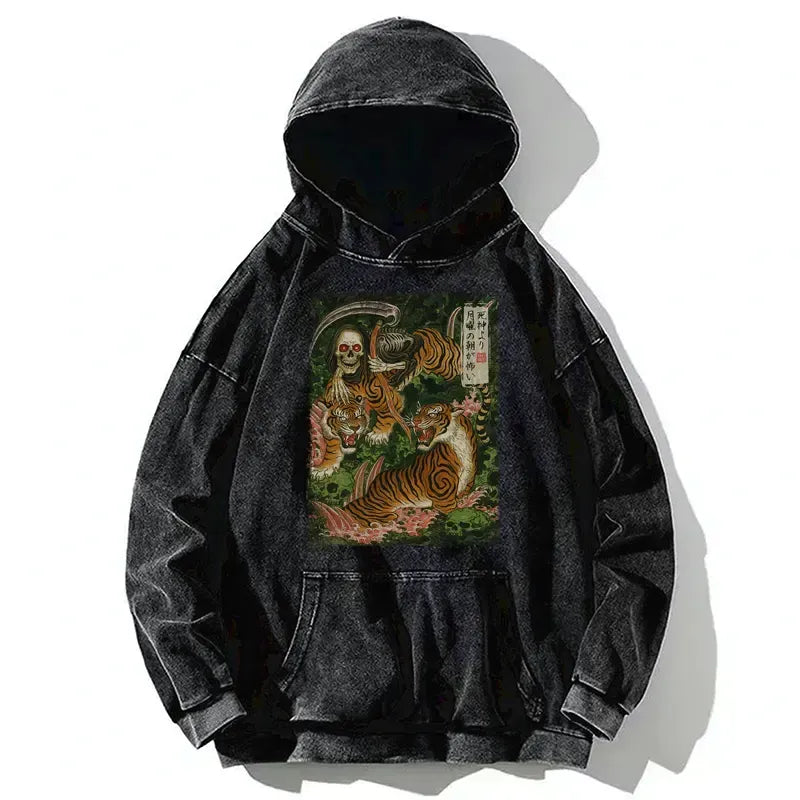Vintage Kyoto-Lion Hoodie Gift Idea