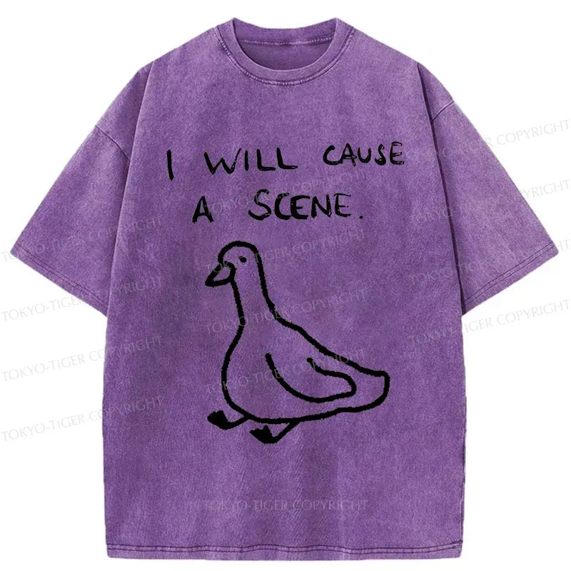 stupid goose kyoto lion vintage tee for gift