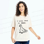 stupid goose kyoto lion vintage tee for gift