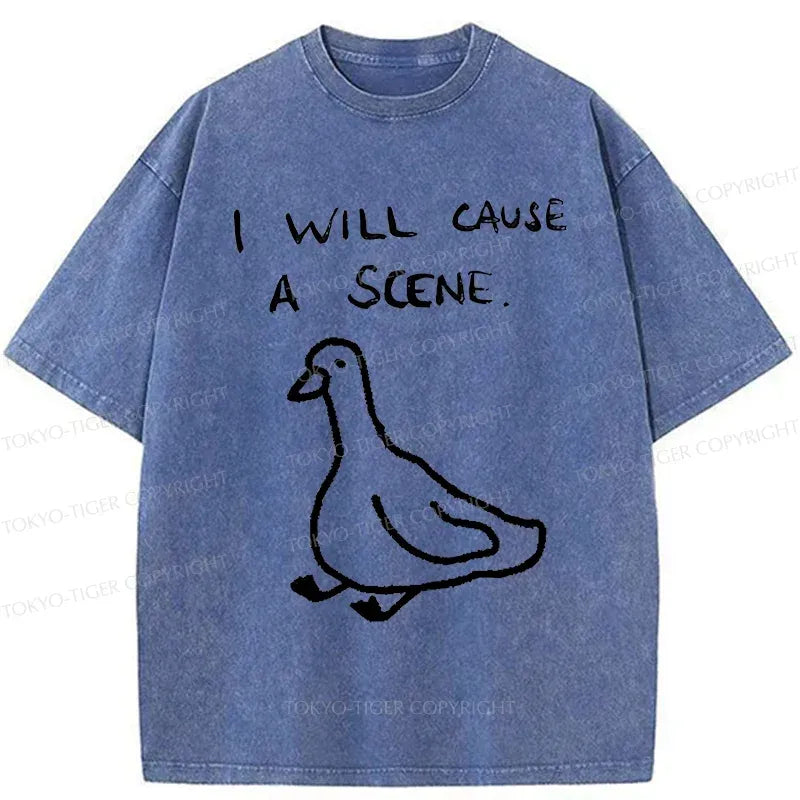 stupid goose kyoto lion vintage tee for gift