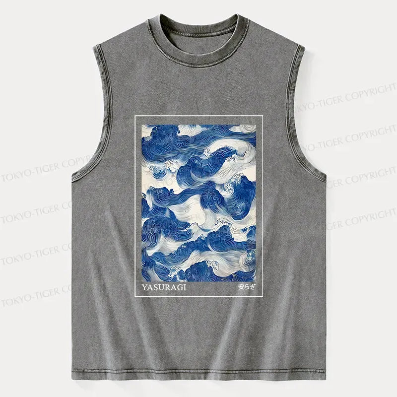 Kyoto lion vintage tank for casual wear