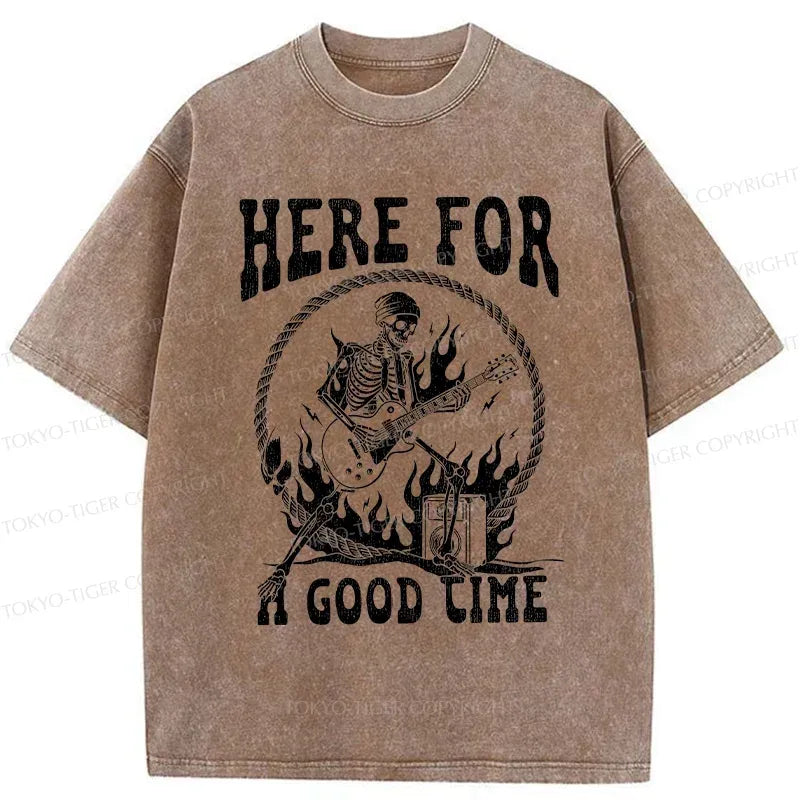 Skull T-Shirt Japanese Streetwear Style