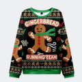 kyoto lion running gingerbread man sweatshirt