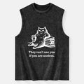 funny Japanese cat tank top gift idea