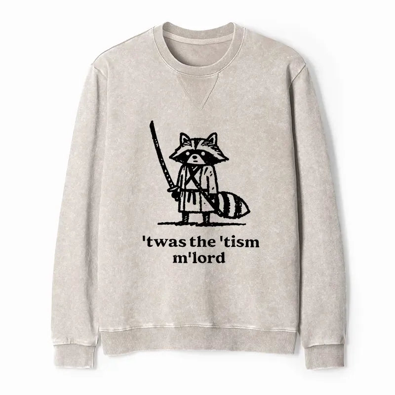 Japanese Retro Samurai Sweatshirt for Streetwear