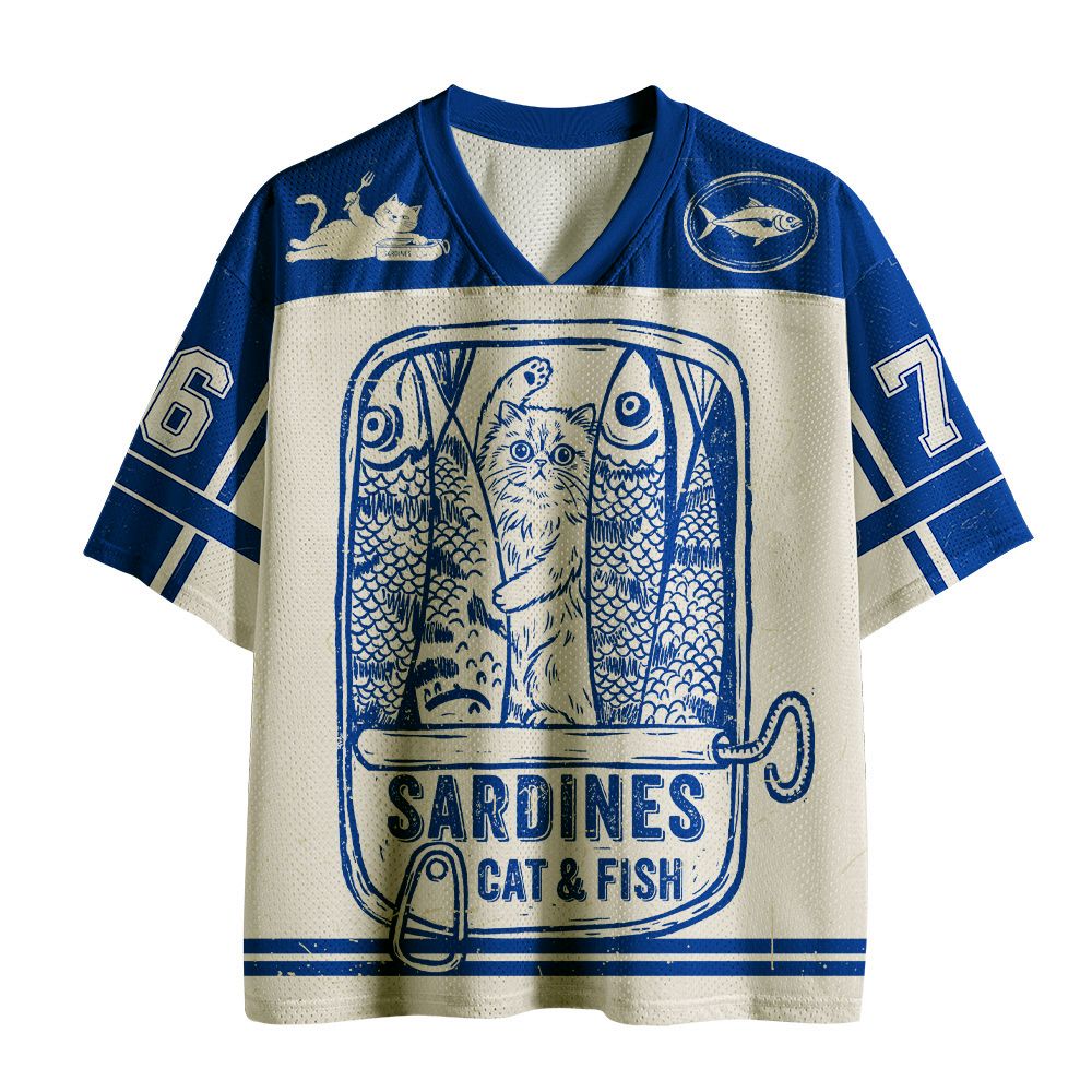 Kyoto-Lion Inside Sardine Can Mesh Jersey