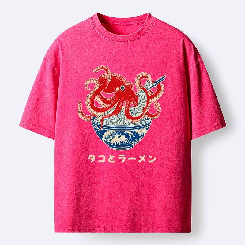 Japanese Vintage Style Unisex Cotton T-Shirt