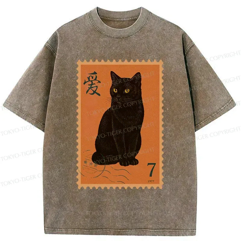 Unisex Cat T-Shirt for Streetwear