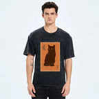 Kyoto Lion Ukiyo-e Tee for Summer