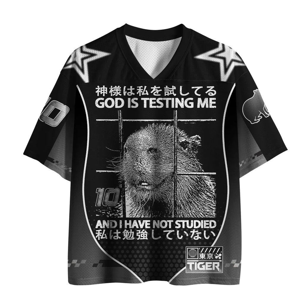 Soft Mesh Jersey for Daily Streetwear