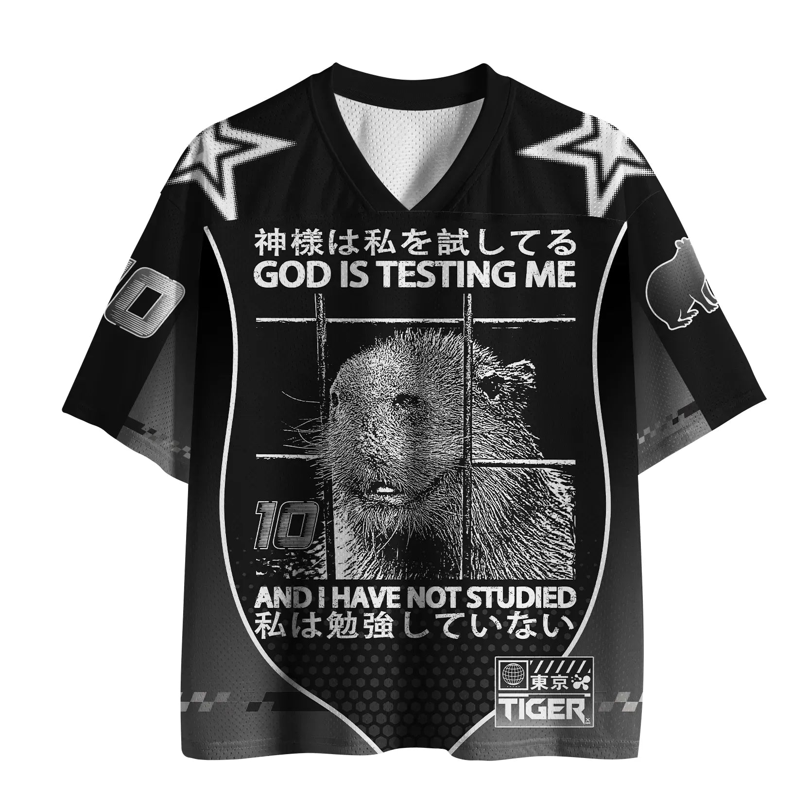 Soft Mesh Jersey for Daily Streetwear