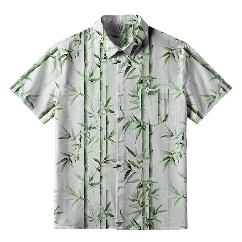 Unisex Japanese Button-up Shirt