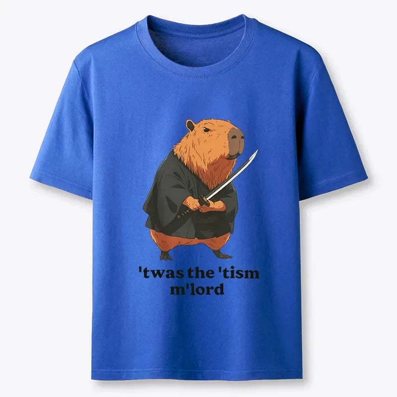 Kyoto-Lion Focused Samurai Capybara Classic T-Shirt
