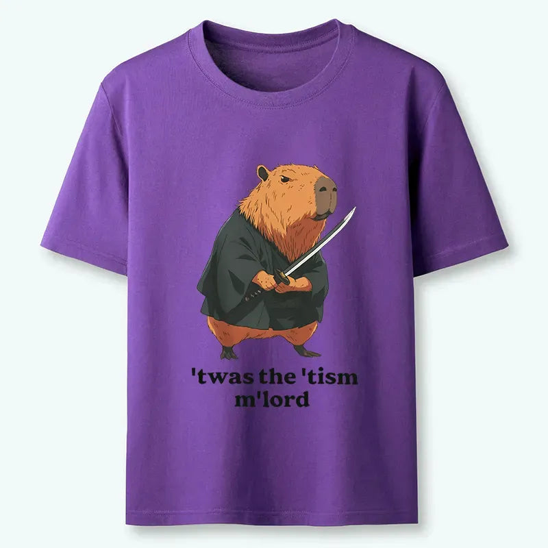 Kyoto-Lion Focused Samurai Capybara Classic T-Shirt