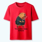 Kyoto-Lion Focused Samurai Capybara Classic T-Shirt