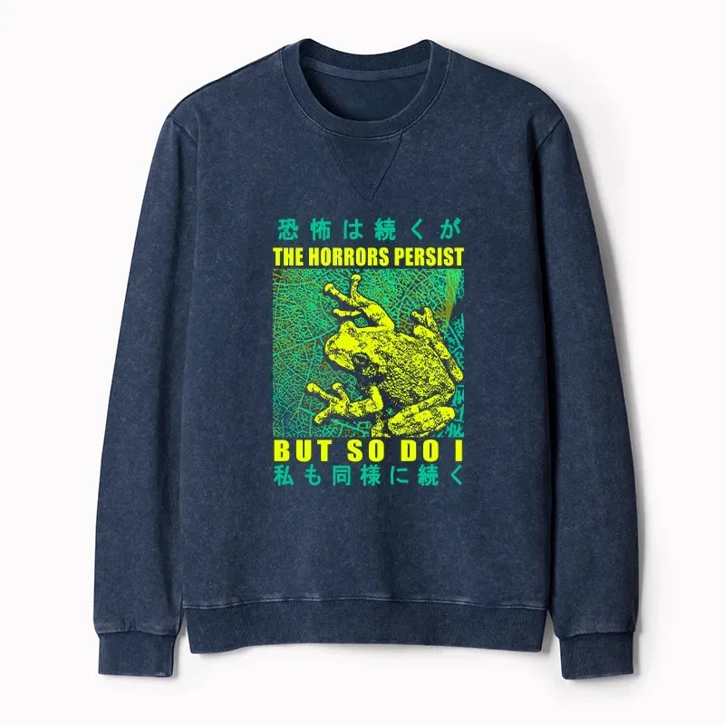 Unisex Frog Sweatshirt for Daily Wear