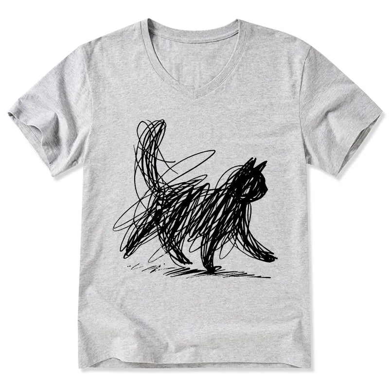 unisex cotton cat shirt best seller