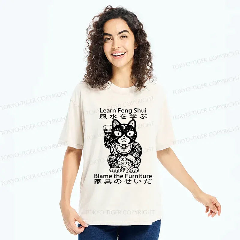 learn feng shui t-shirt for gift idea