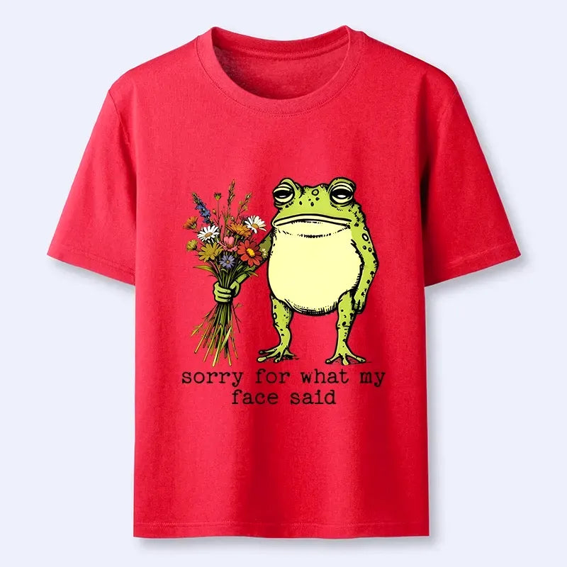 funny kyoto lion frog t-shirt for streetwear