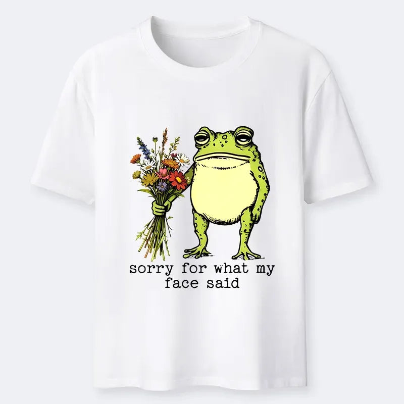 funny kyoto lion frog t-shirt for streetwear