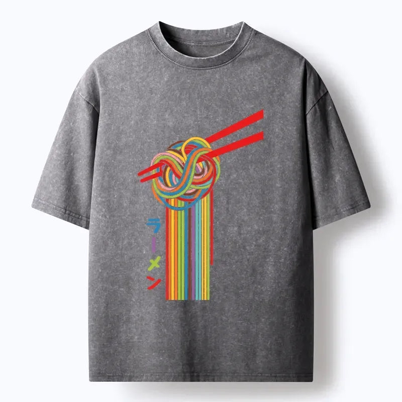 Japanese Vintage Unisex Cotton T-Shirt for Daily Wear