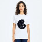 Japanese cat t-shirt for daily wear