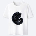 Kyoto-Lion Dark Cat Rest Mode Classic T-Shirt