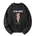 Kyoto-Lion Today's Menu Washed Sweatshirt