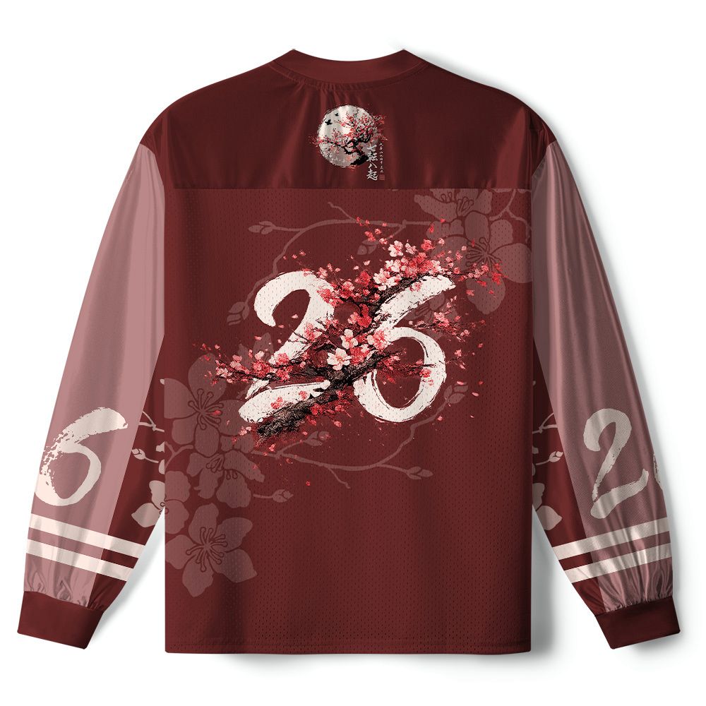 Kyoto-Lion Winter Plum Resilience Paneled Long Sleeve Jersey