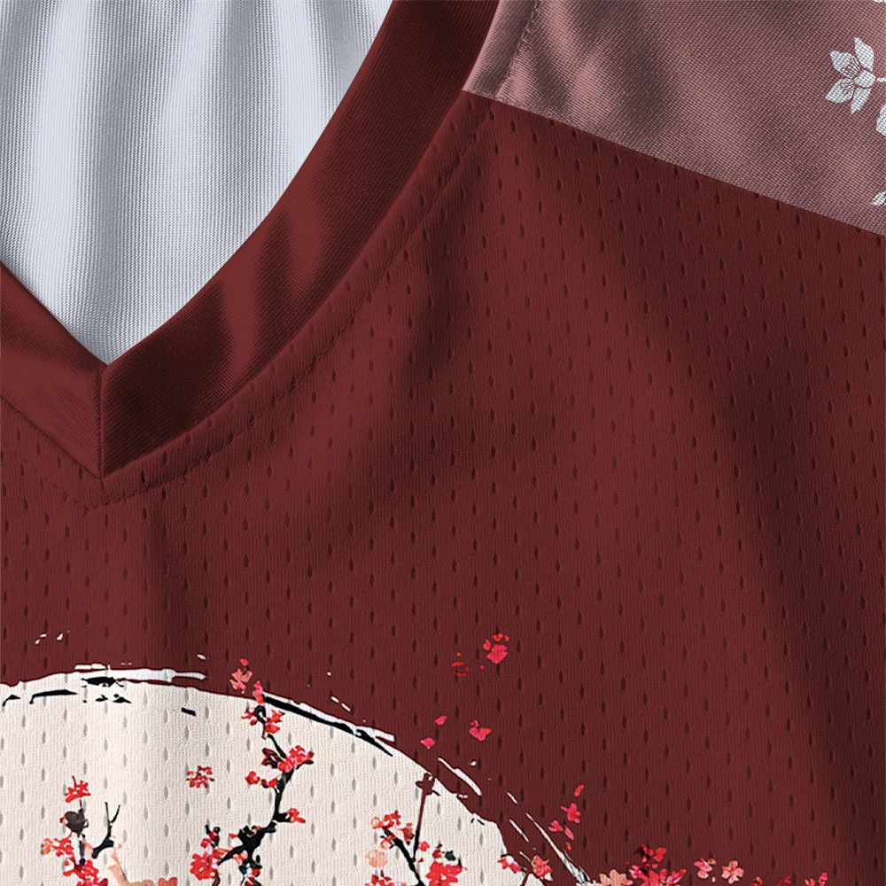 Kyoto-Lion Winter Plum Resilience Paneled Long Sleeve Jersey