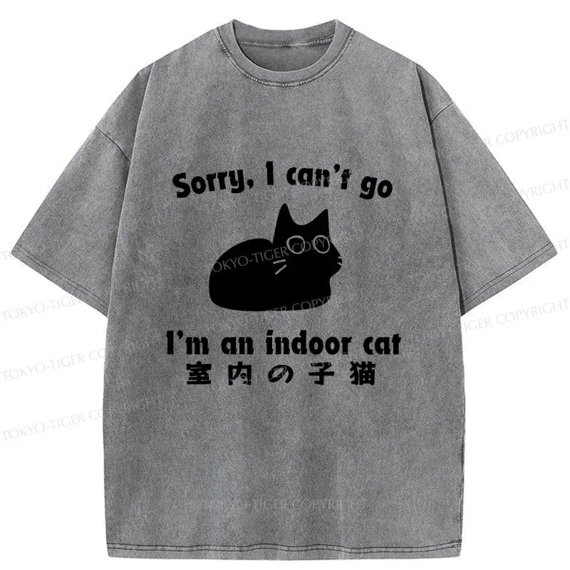 Kyoto-Lion Indoor Kitten Washed T-Shirt