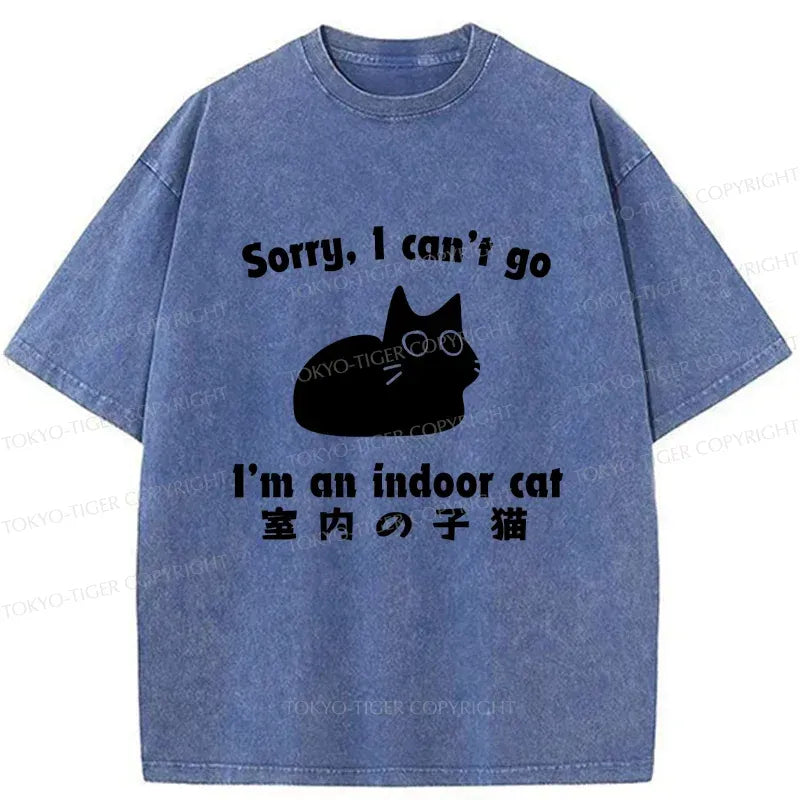 Japanese Vintage Washed T-Shirt for Daily Wear