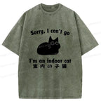 Kyoto-Lion Indoor Kitten Washed T-Shirt