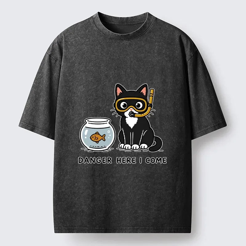 Vintage Japanese Cat T-Shirt Best Seller