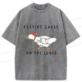 Funny Stupid Goose Christmas T-Shirt Gift Idea