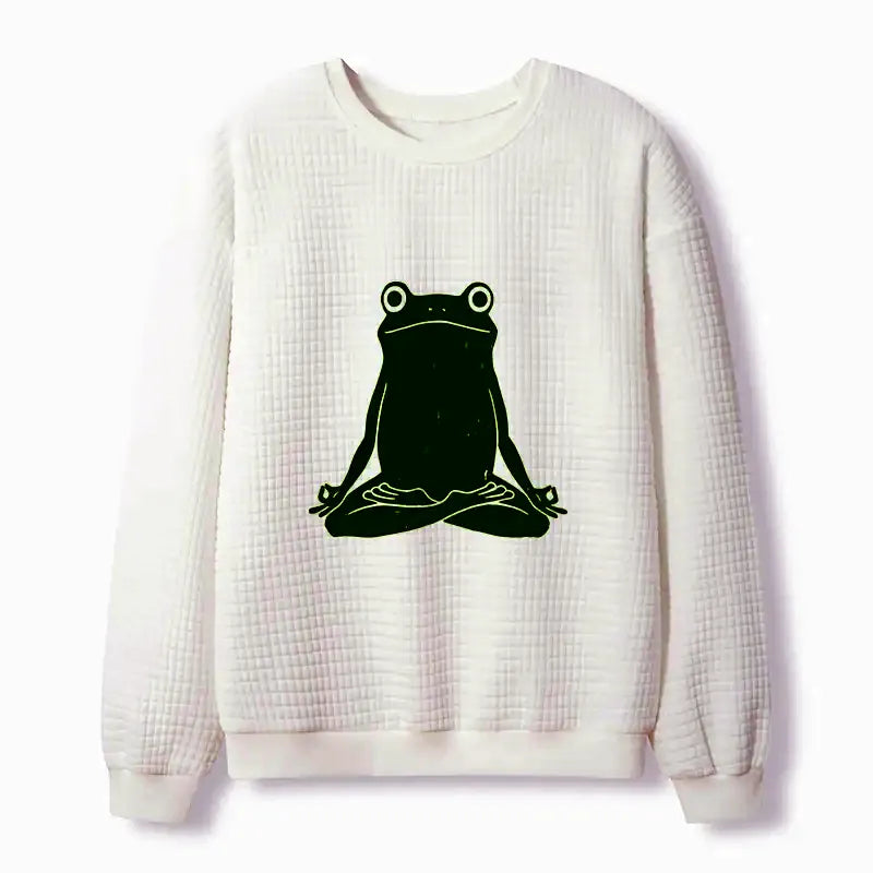 Soft Frog Sweatshirt for Casual Streetwear